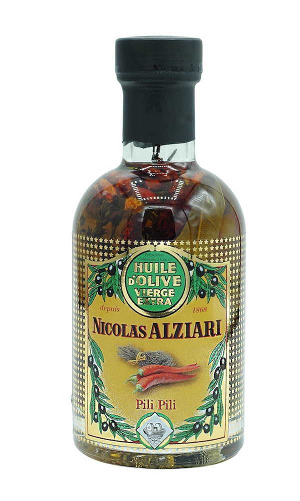Huile d'olive pour pizza : Pili Pili 200 ml