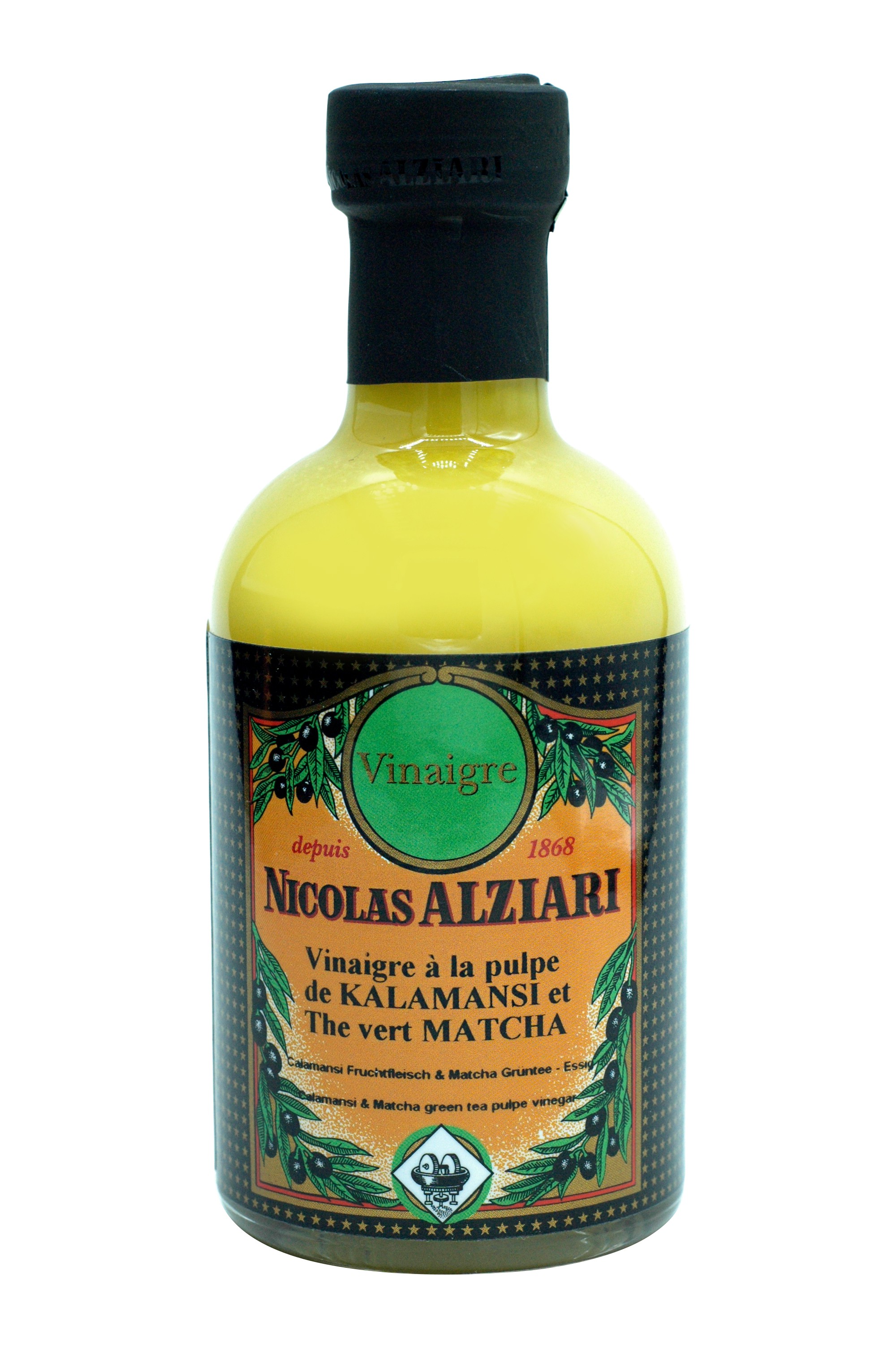 Vinaigre à la pulpe de Kalamansi et The vert matcha 200 ml