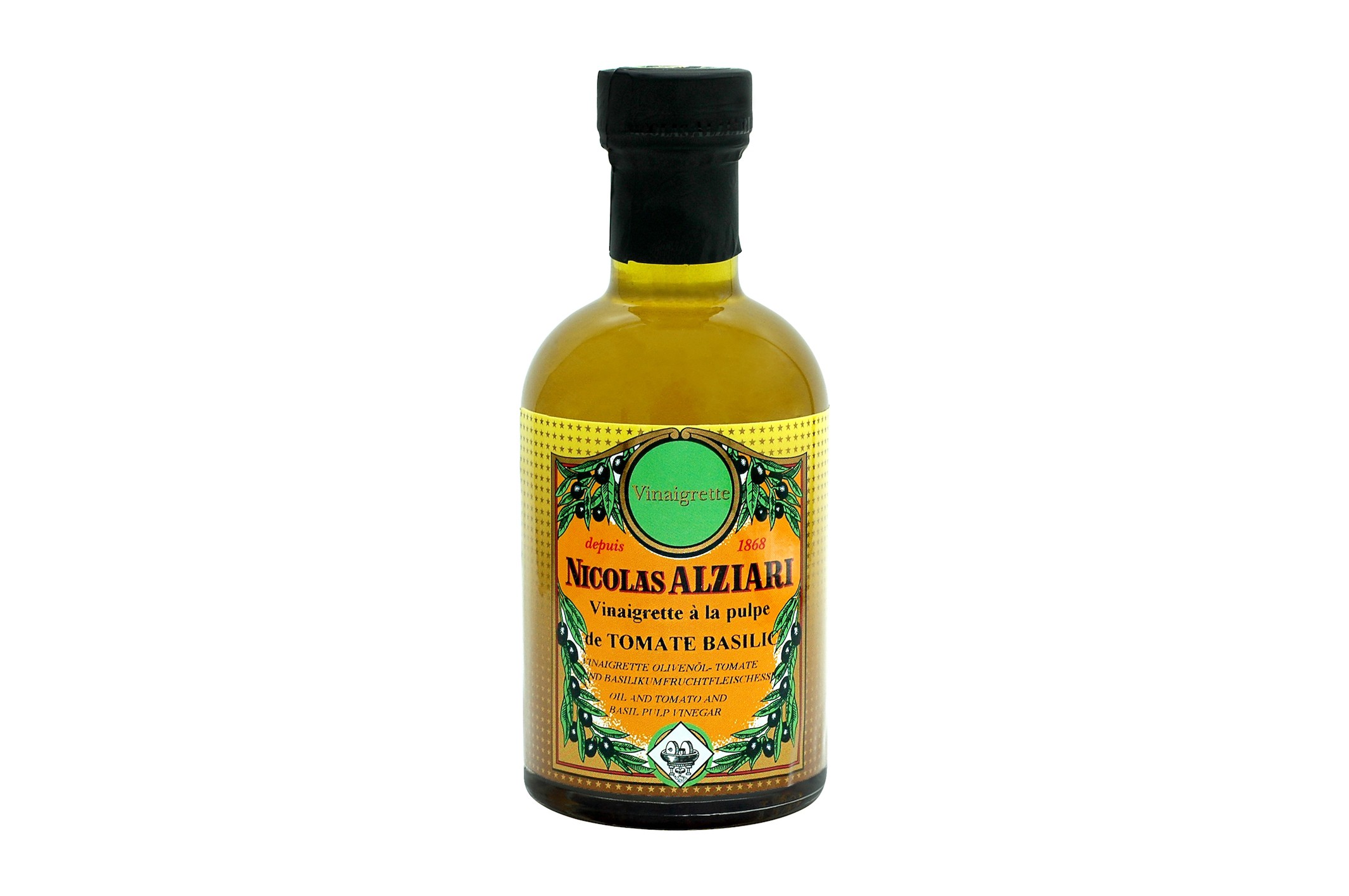 Vinaigrette à la pulpe de tomate & basilic 200 ml 