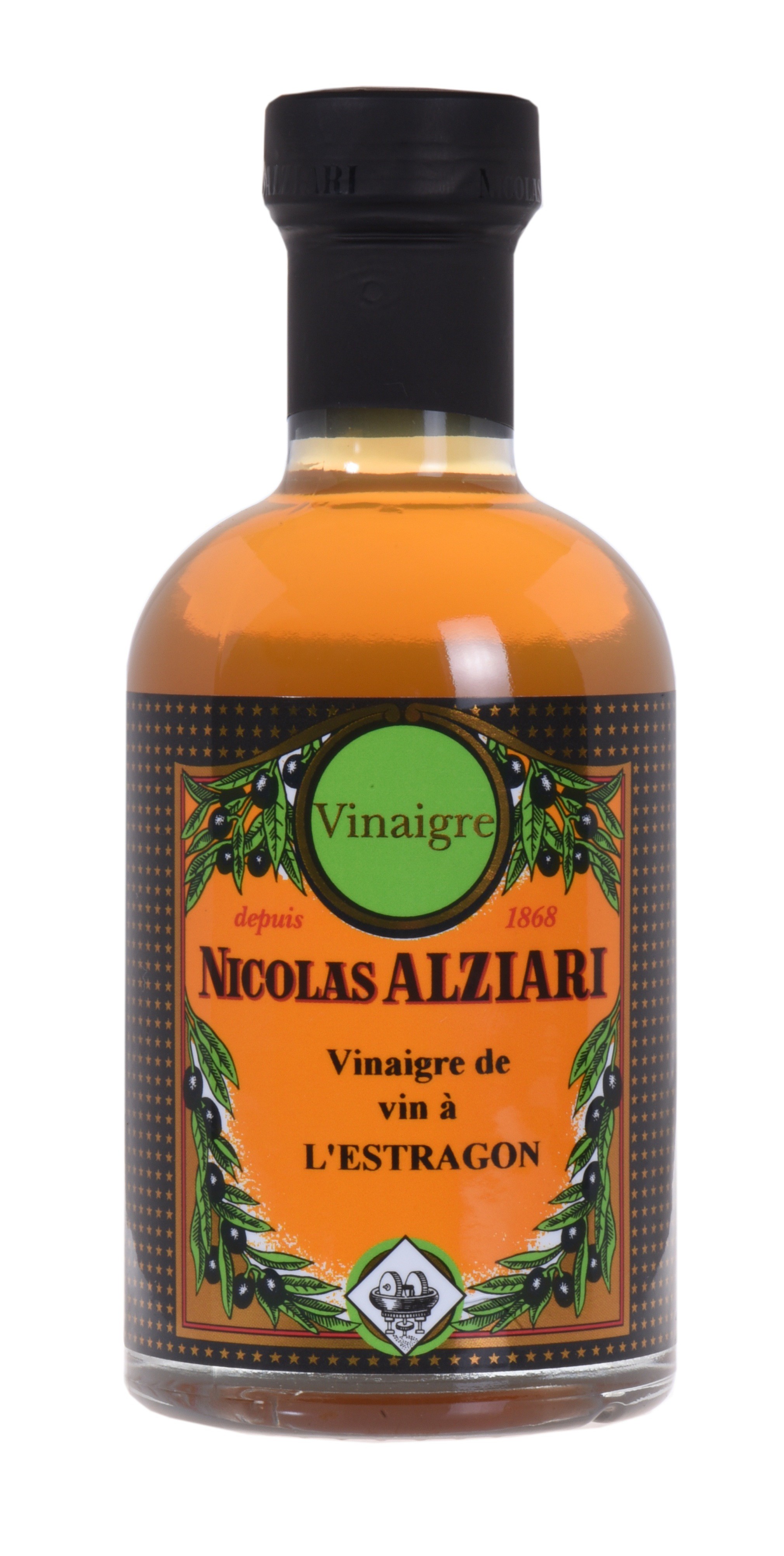 Vinaigre de vin blanc à l'estragon 200 ml