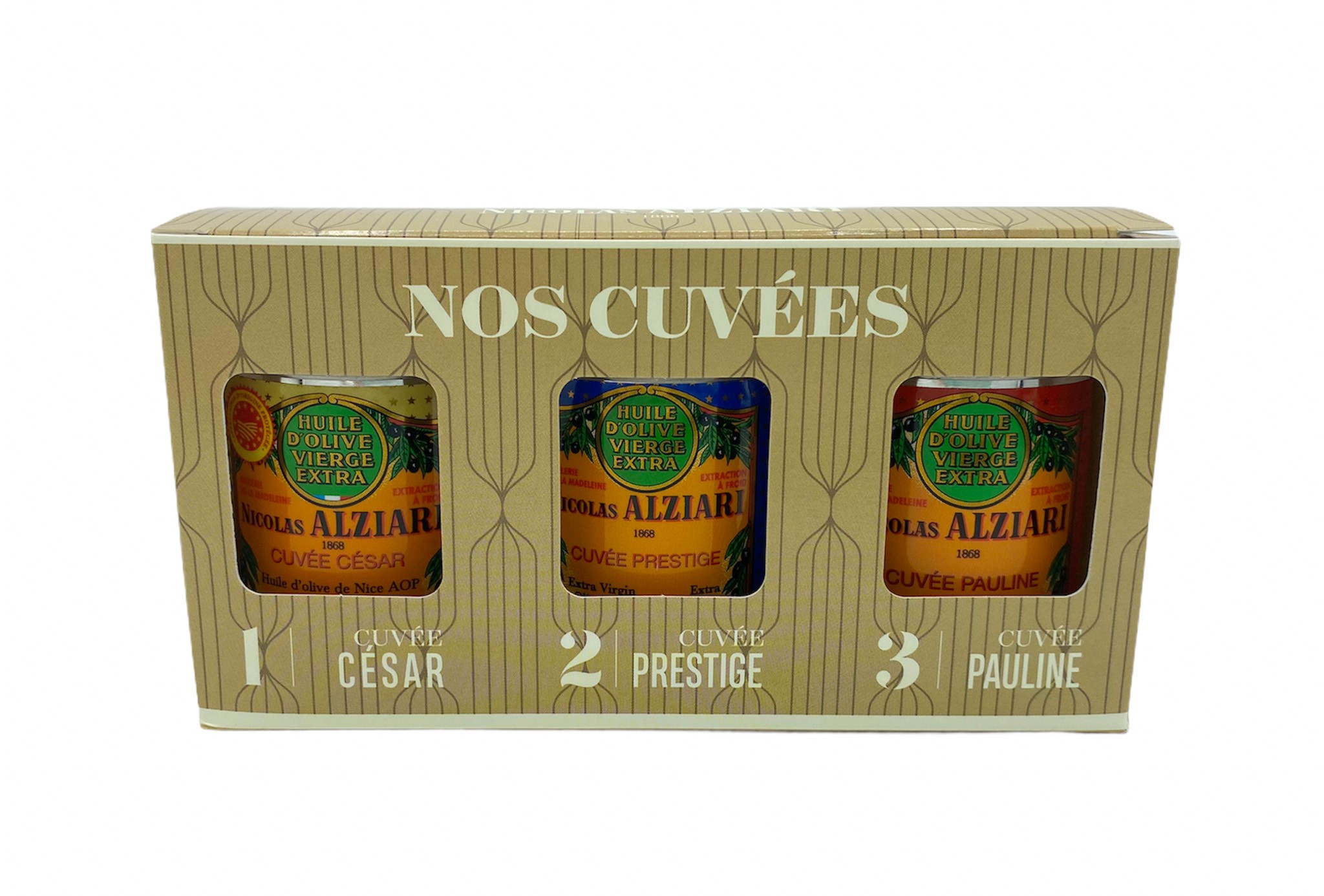 Coffret "Nos Cuvées" 3x100 ml