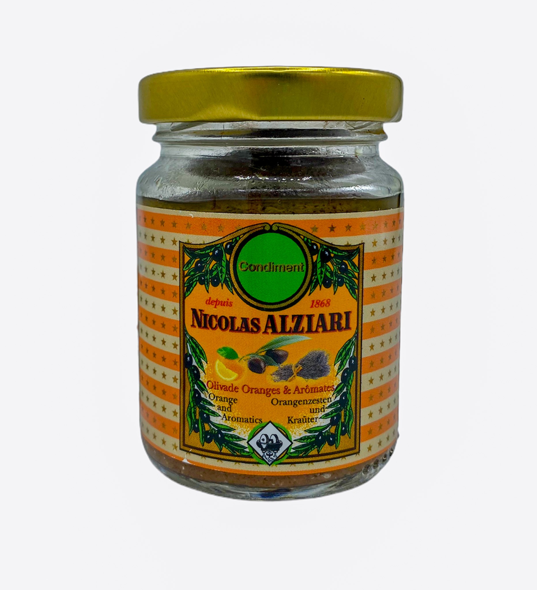 Olivade oranges & arômates 80g 