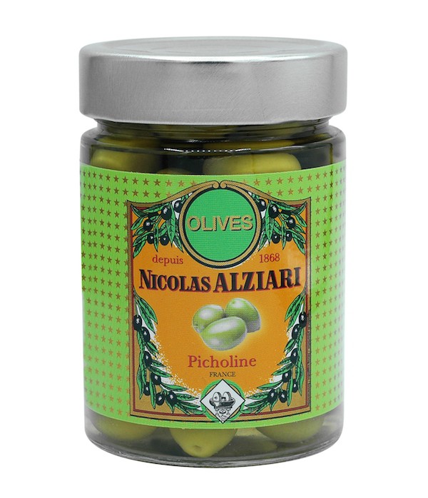 Bocal d'olives vertes Picholine 200 g (France)