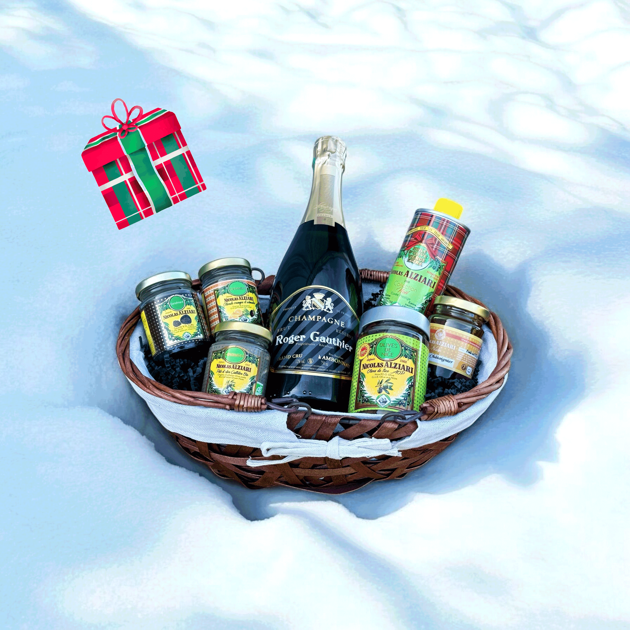 Coffret NOEL OR ET VERT