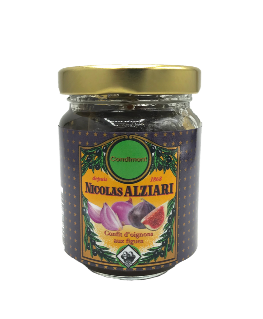 Confit d'oignons aux figues 80 gr