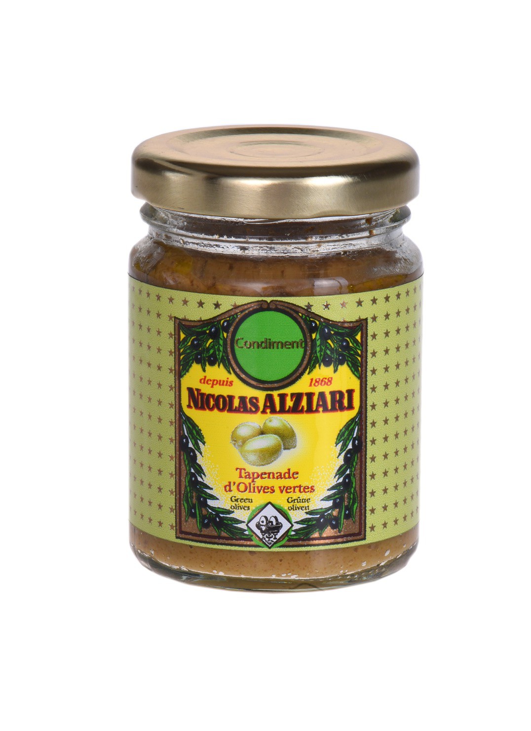 Tapenade d'Olives Vertes 80 gr