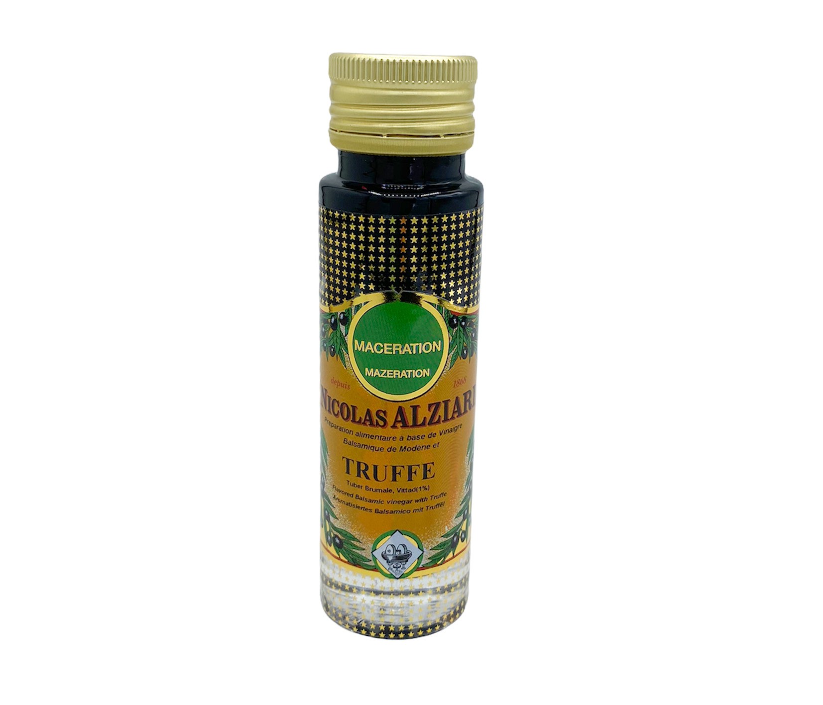 Préparation à base de Vinaigre balsamique et d'arome naturel truffe 100 ml