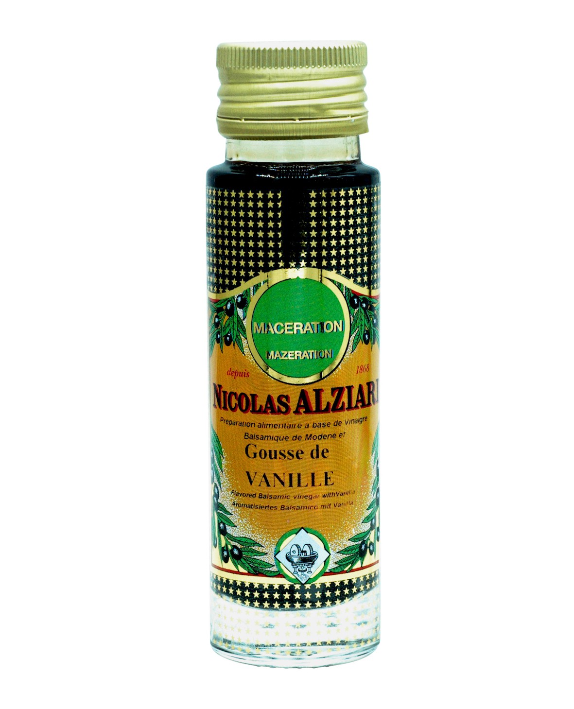 Vinaigre balsamique à la Gousse de Vanille 100 ml 