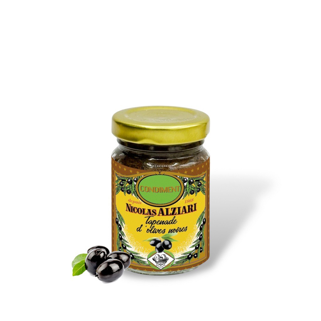 Tapenade d'olives Noires 80 gr