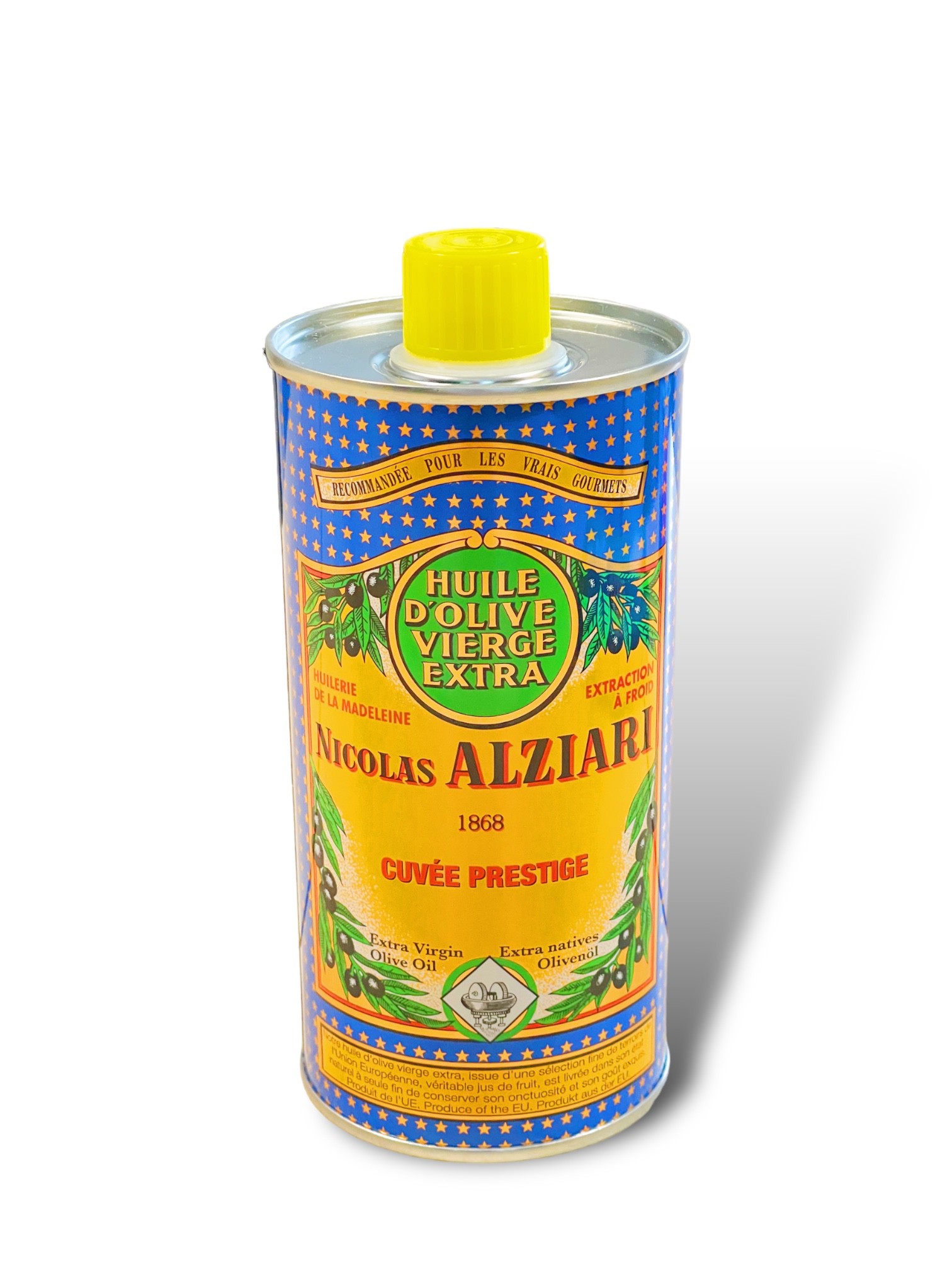 Huile d'olive Nicolas Alziari cuvée PRESTIGE 500 ml