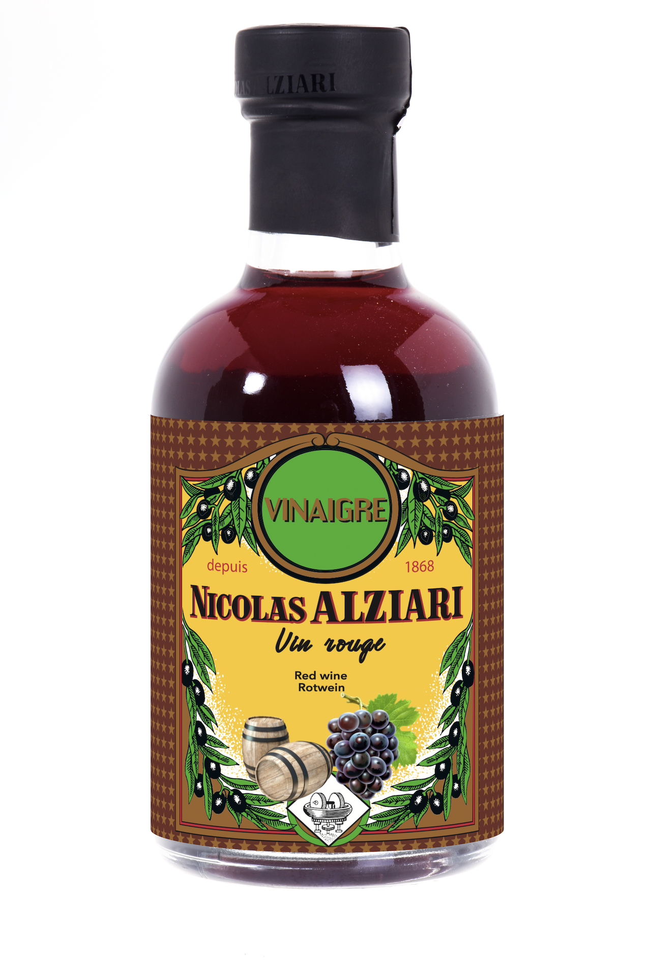 Vinaigre de vin rouge 200 ml