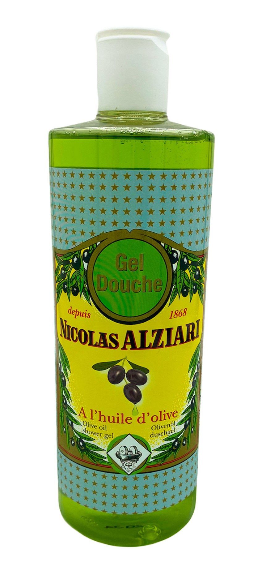 Gel douche 500ml à l'Huile d'Olive