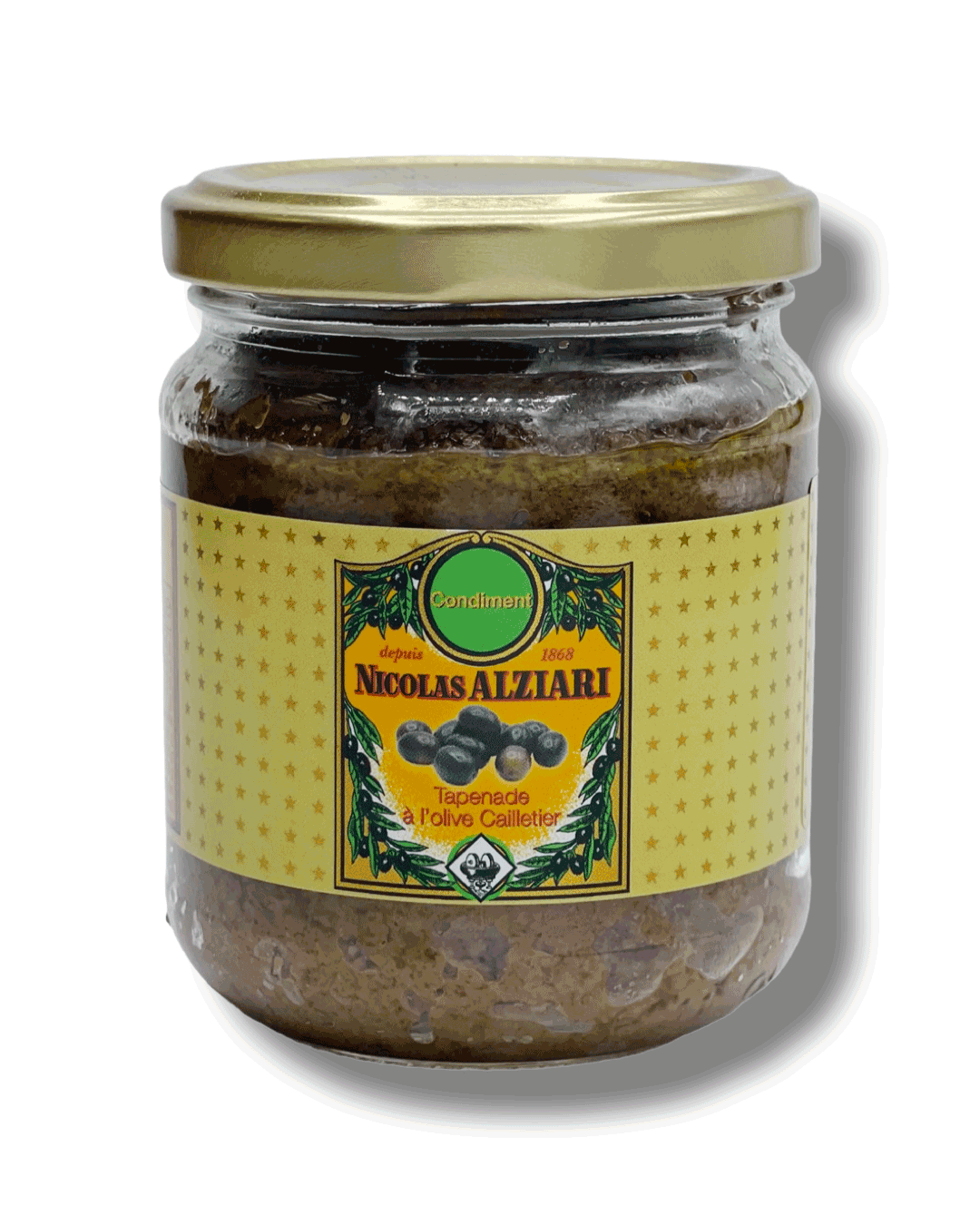 Tapenade à l'olive de Nice 180g 