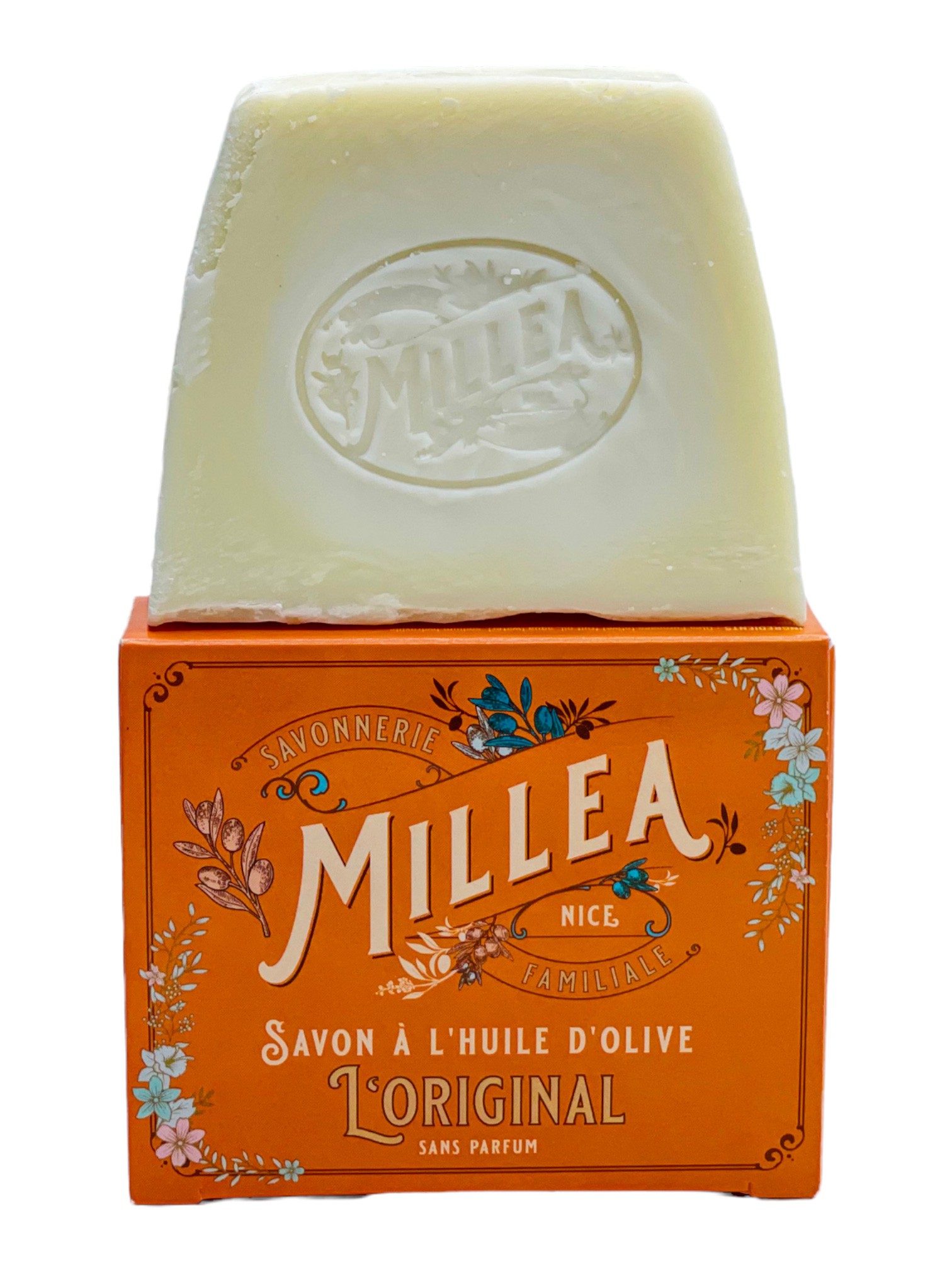SAVON À L'HUILE D'OLIVE 69%  - 130 gr « L’original » - MILLEA