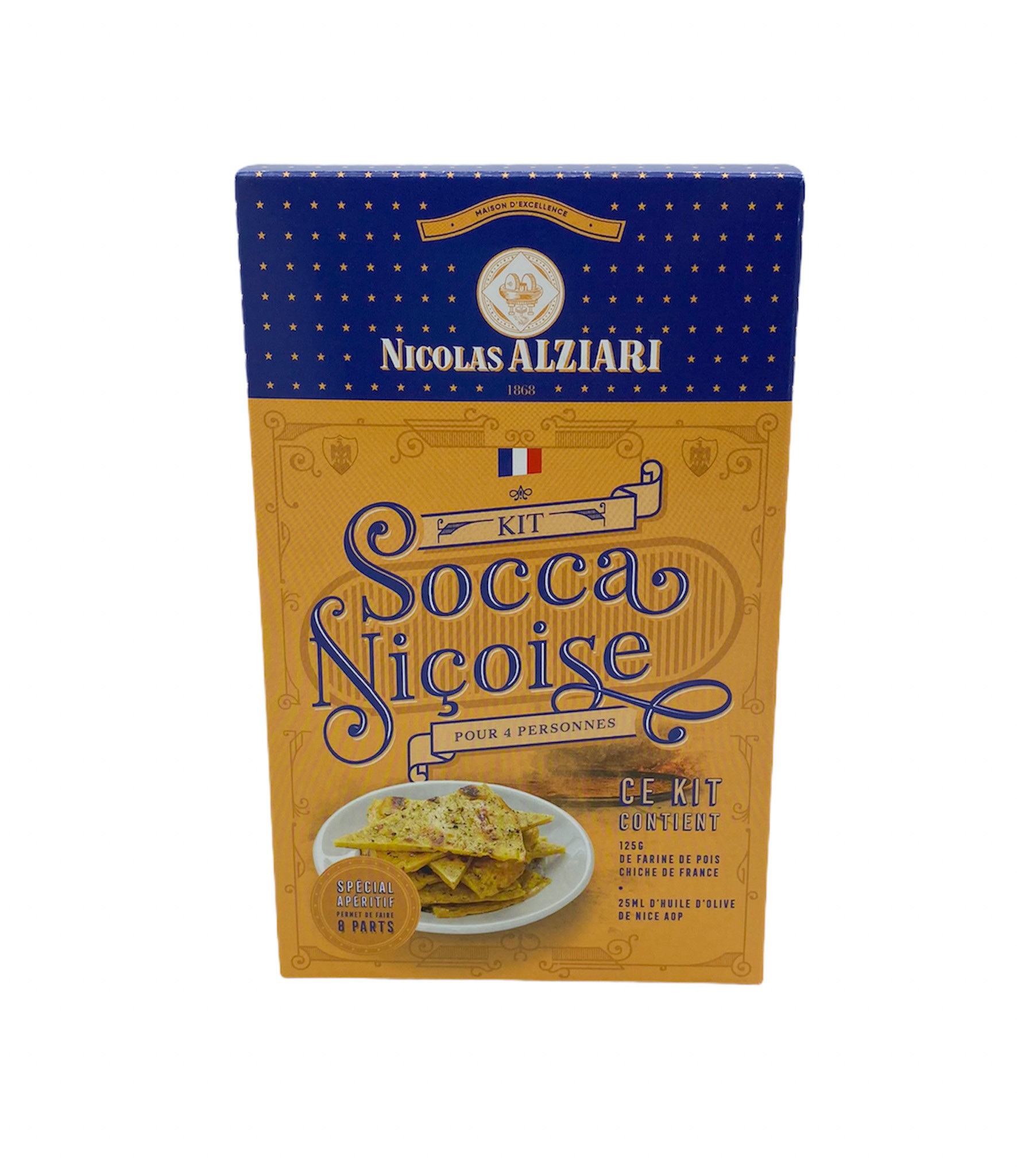 Kit Socca Niçoise pour 4 personnes