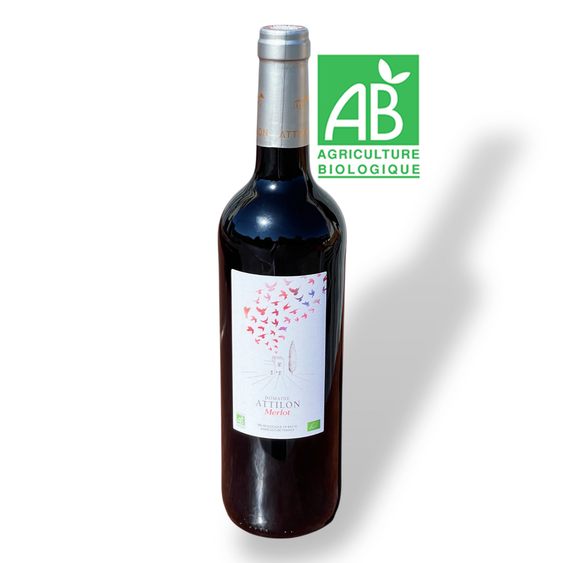 Vin ROUGE Bio IGP Méditerranée* Allusion  75 cl - ATTILON