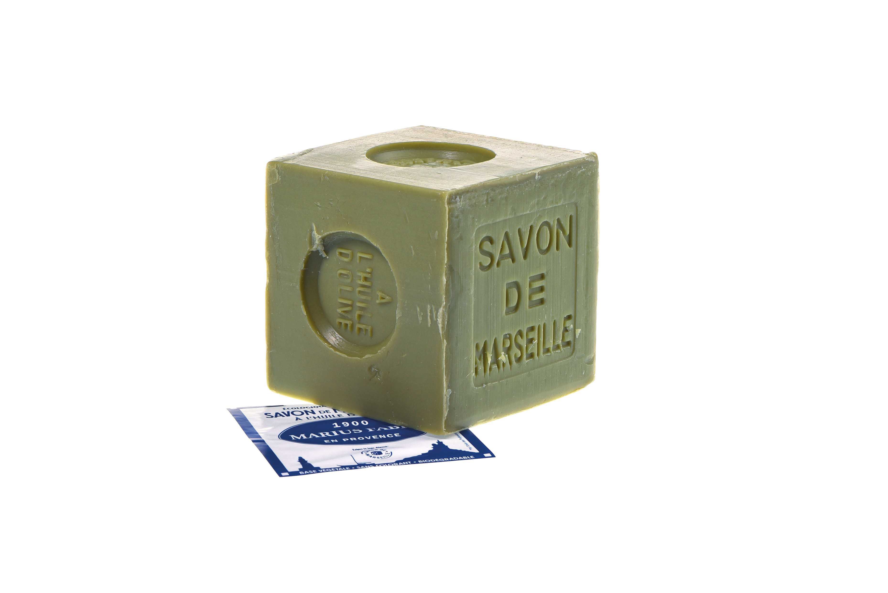 Savon de Marseille Marius Fabre  à l'huile d'olive 400 gr
