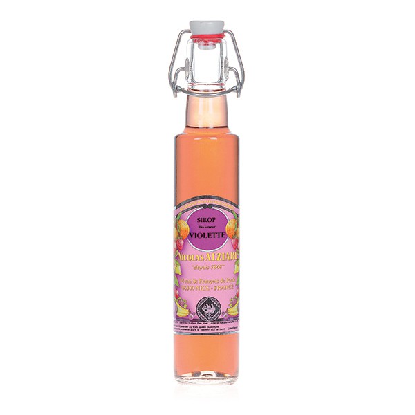 Sirop Bio saveur VIOLETTE 25cl