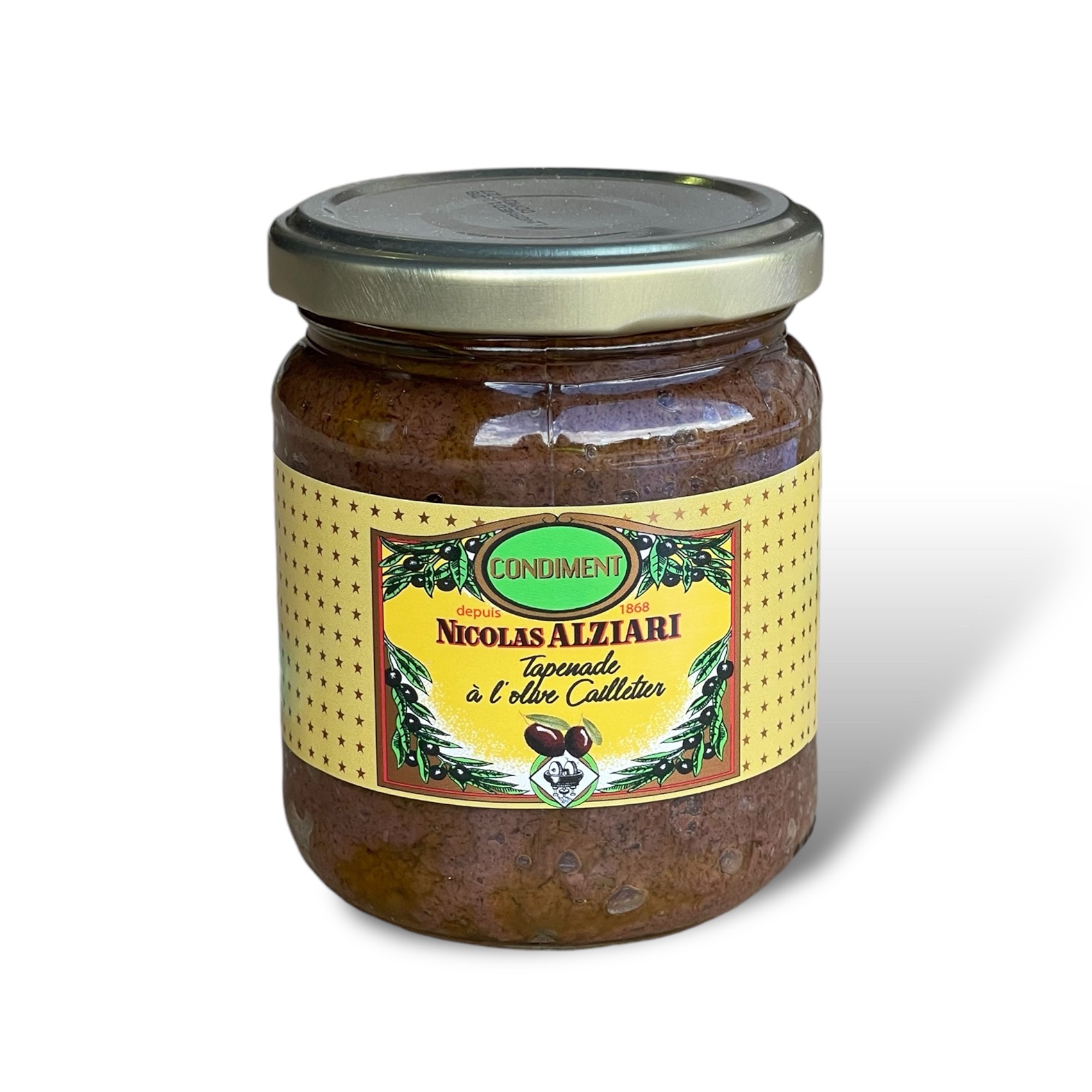 Tapenade à l'olive Cailletier 180g 