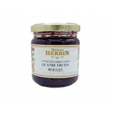 Confiture 4 Fruits rouges 