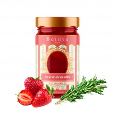 Délice de fruits Fraise & Romarin "Le printemps" 230g - Baiata