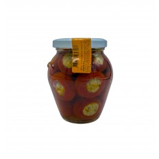 Piments farcis , Thon & Huile d'olive. 280 gr