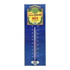 Thermomètre vintage Huile d’olive Nicolas Alziari Nice 8X25cm (métal)