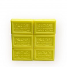 Pack de 6 savons 200 gr à  l'huile d'olive parfum CITRON