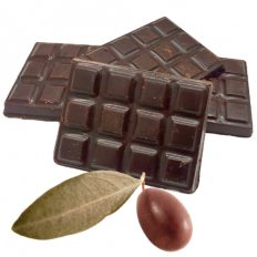 6 Mini tablettes de chocolat à l’huile d’olive de Nice (5%)