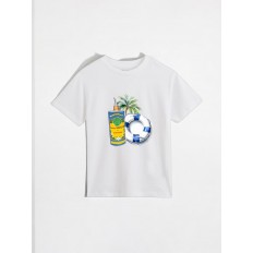 T-Shirt - ENFANT - Nicolas Alziari - BOUEE - Blanc