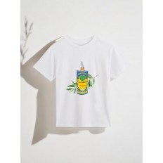 T-Shirt - ENFANT - Nicolas Alziari - OLIVIER - Blanc