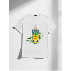 T-Shirt HOMME - Nicolas Alziari - Olivier - Blanc