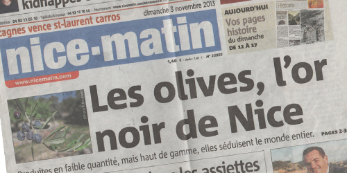 Nice Matin - Novembre 2013